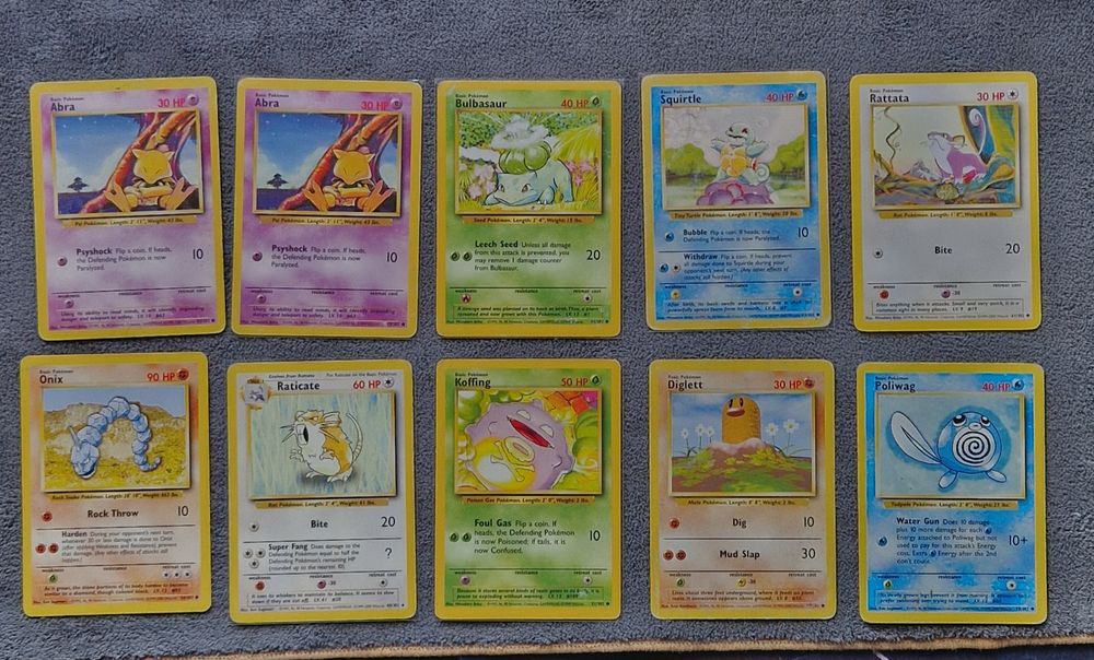 Karty pokemon base set
