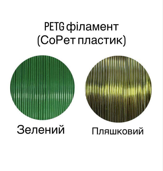 3д пластик / petg / pla / філамент / 3д друк