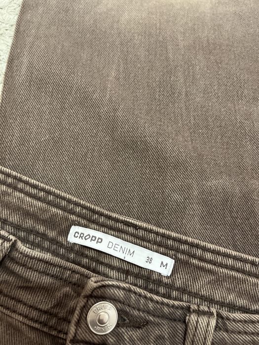 Croop Spodnie brazowe Denim  Rozmiar 38 M