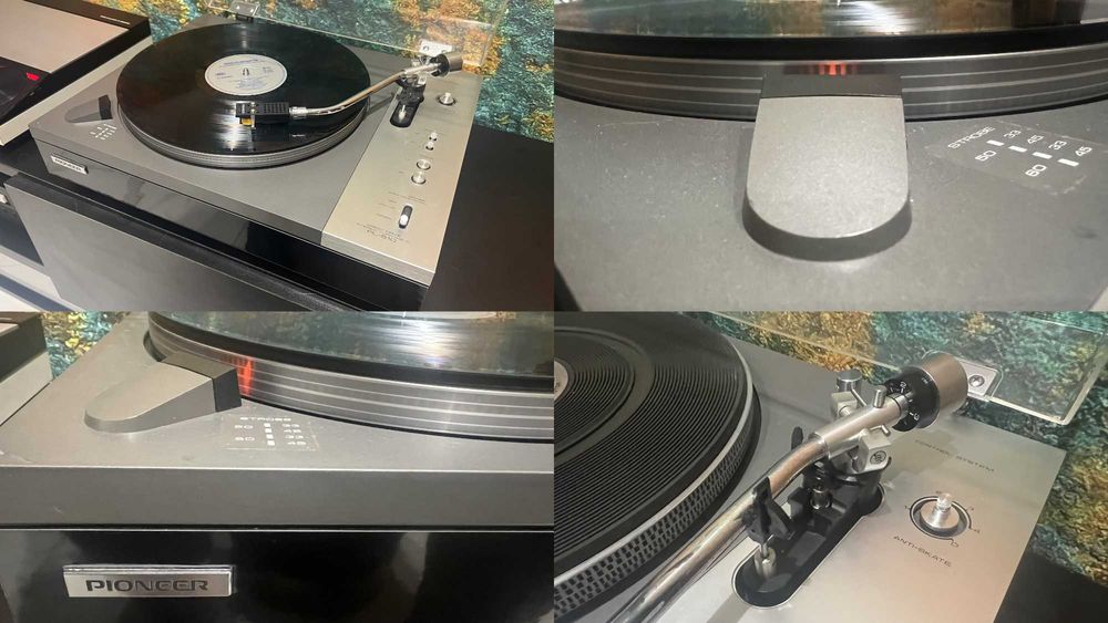 Pioneer PL-510/FORTEPIANOWY/stroboskop/SERWIS/jak nowy/DIRECT DRIVE