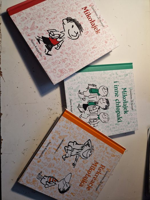 Książki z serii "Mikołajek" dla dzieci młodzieży