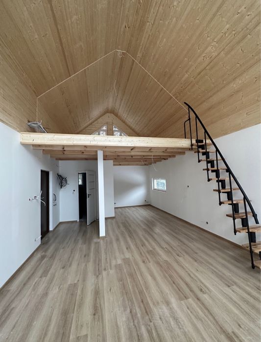 Nowoczesna Stodoła 70m2 / Stan Deweloperski / Domek drewniany