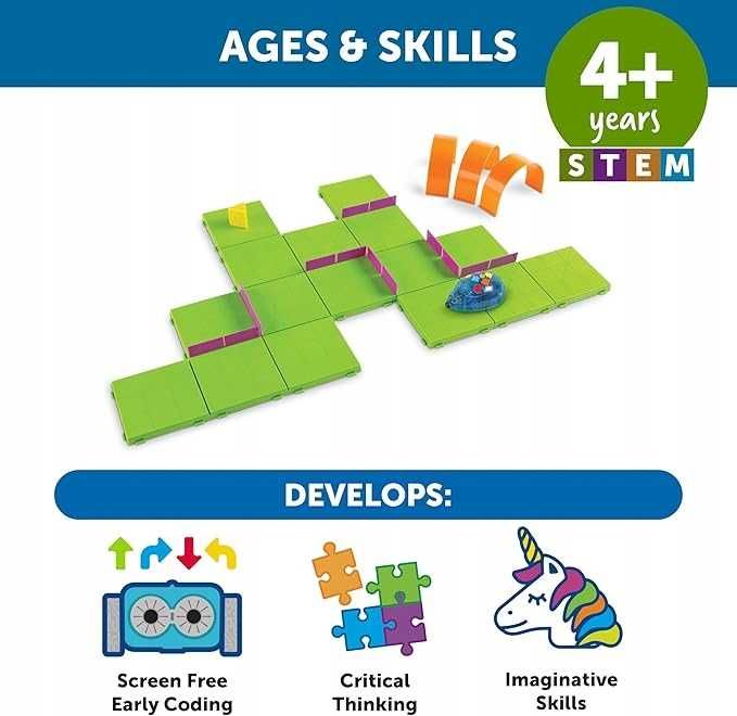 Learning Resources Mysz Robot Labirynt z Myszką Programowanie NrD619