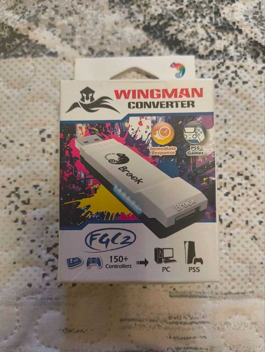 Brook Wingman FGC 2 - подключение любого геймпада к PS5 (OPEN BOX)
