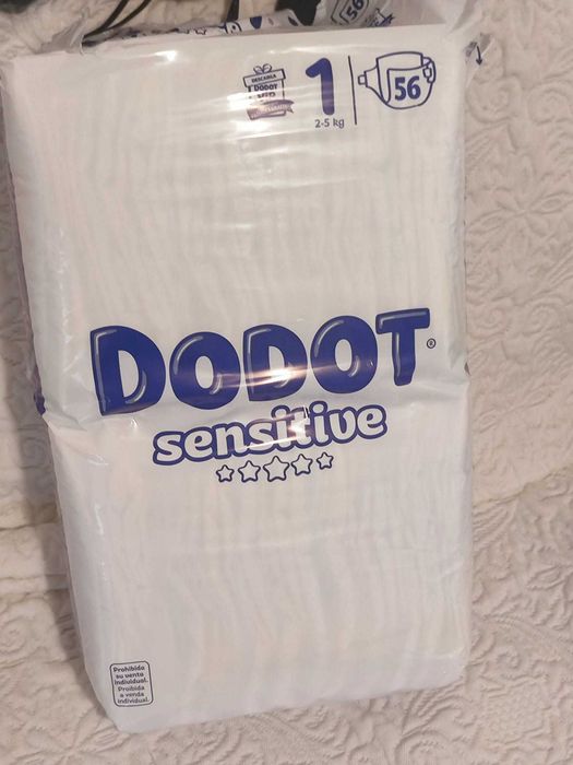 Fraldas Dodot Sensitive T1
