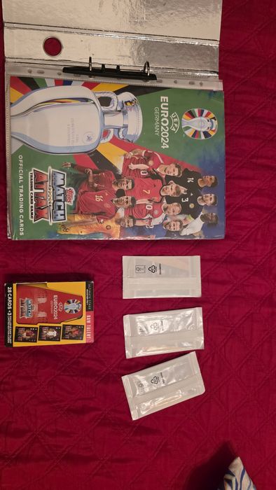 Coleção quase completa euro match attax 2024