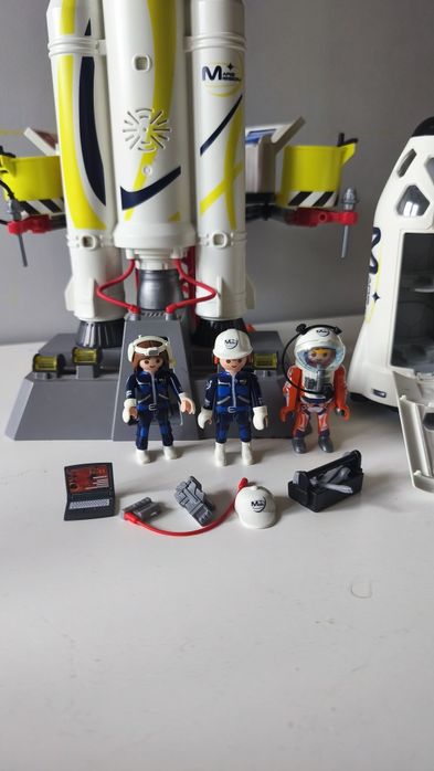Playmobil - Rakieta kosmiczna z rampą startową 9488