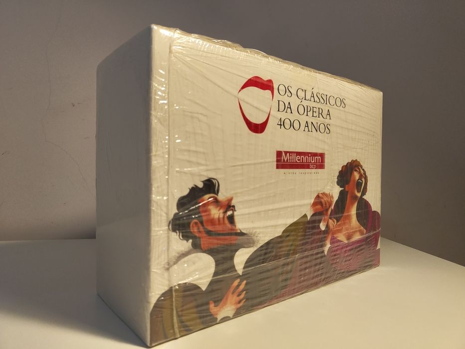Coleção CD's e Livros "Os Clássicos da Ópera 400 anos"