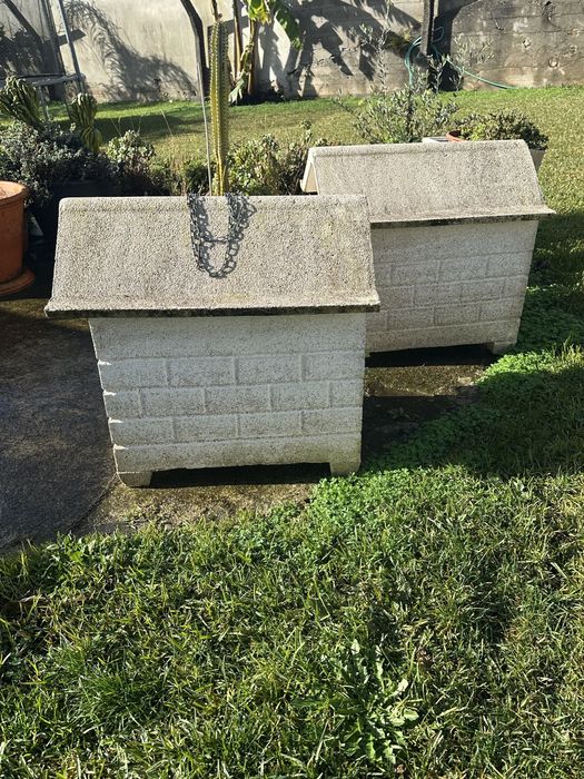 Casotas de cimento para cao