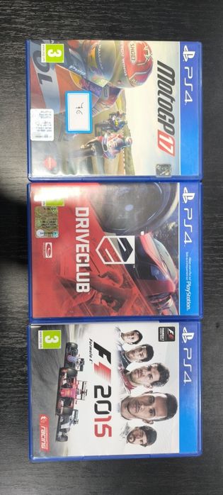 Driveclub/Moto gp 17/F1 2015 PlayStation 4