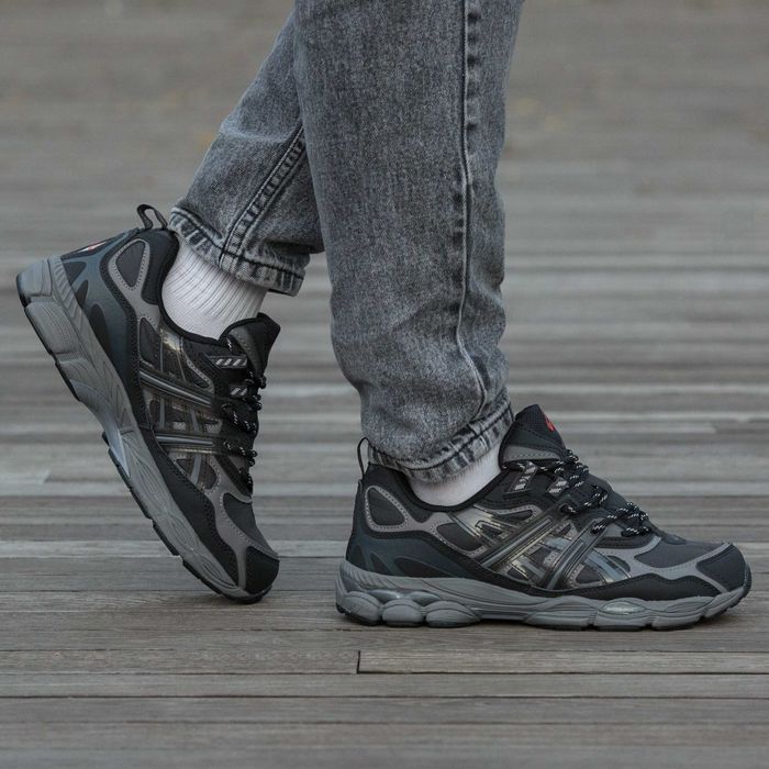 Кросівки Кроссовки Asics Gel NYC Black Чёрный Чорний Кросовки повсякденні