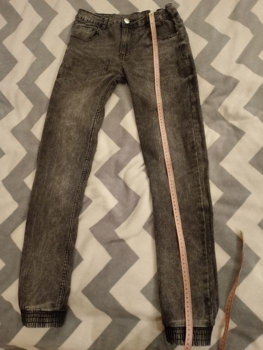 Jeansy męskie niebieskie