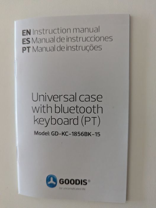 Vendo Teclado Goddis (Tablet/Portátil) Como Novo