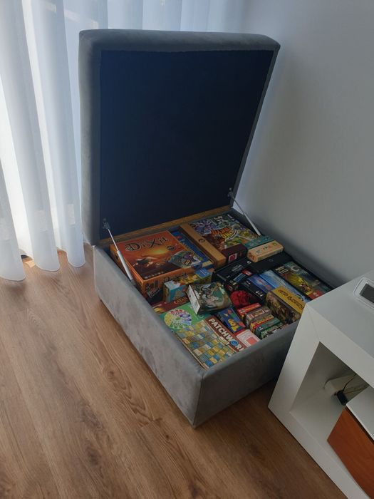 Pouf com arrumação