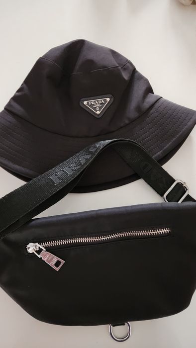 Prada nerka torebka kaszkiet kapelusz czapka unisex