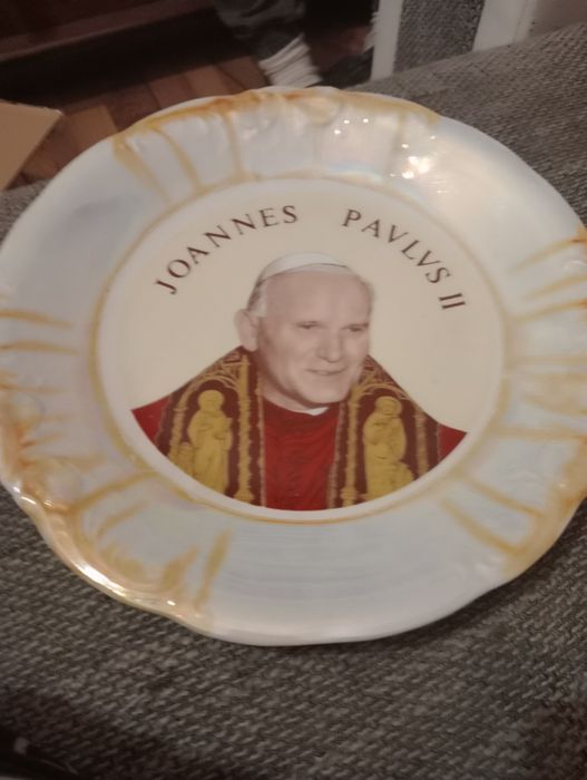 Talerz ozdobny z Papierzem