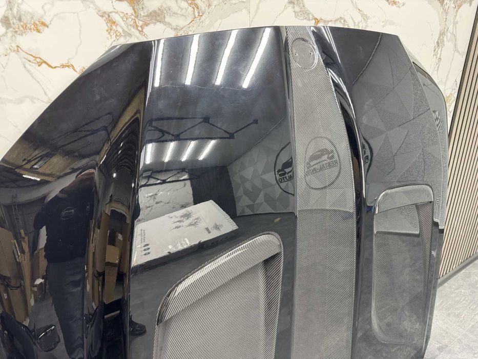 Карбоновый капот на BMW M5 G90 G99 карбон бмв м5 г90 г99