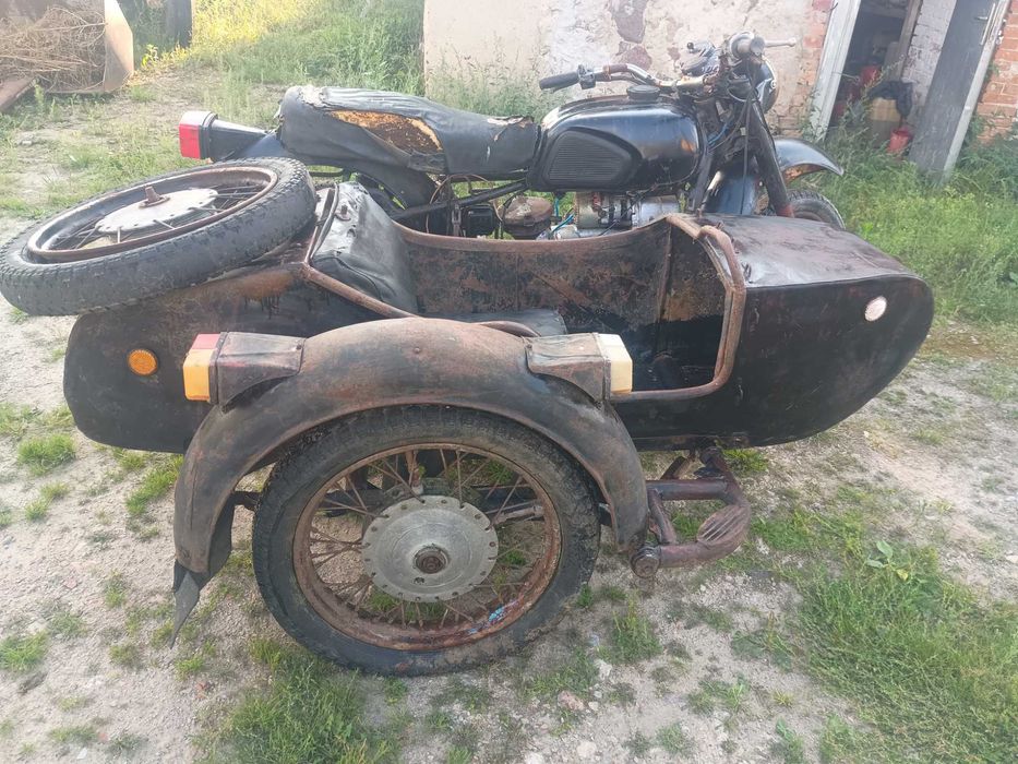 Motocykl Dniepr 650 mt10 mt11 z wózkiem bocznym Ural k650