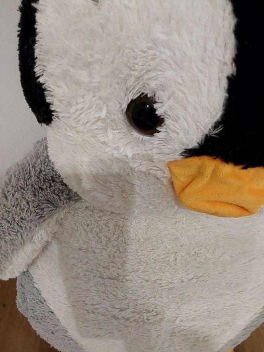 Peluche de pinguim grande de 90cm