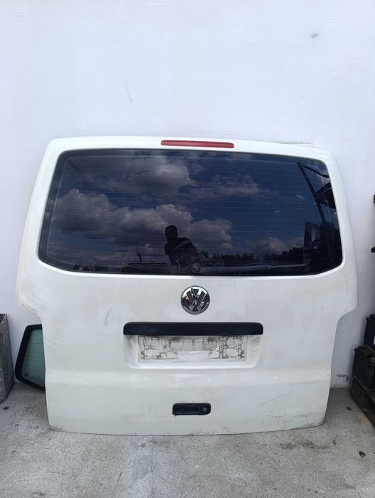 Klapa pokrywa bagażnika tył VW T5 T5 lift biała