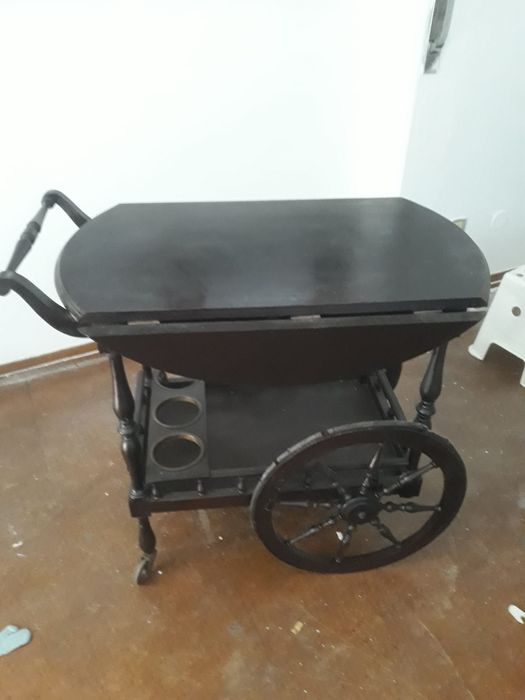 Carrinho de chá madeira