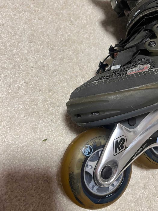Rolki K2 Spire XP ExoTech Aluminium ABEC7 r 39 25cm