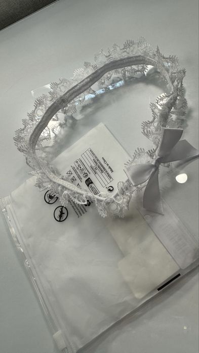 Підвязка весільна, мереживна