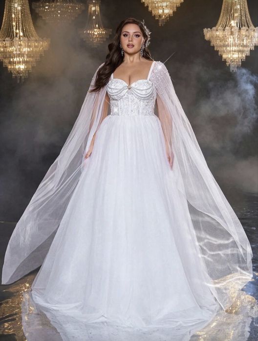 Suknia ślubna Glamrea NOWA rozmiar 46