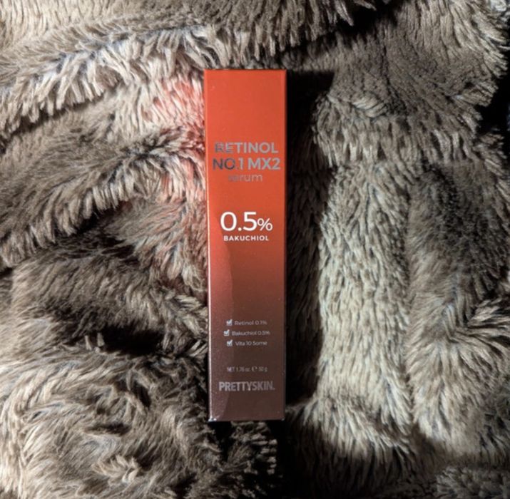 PrettySkin retinol 0.1% + 0.5% bakuchiol serum