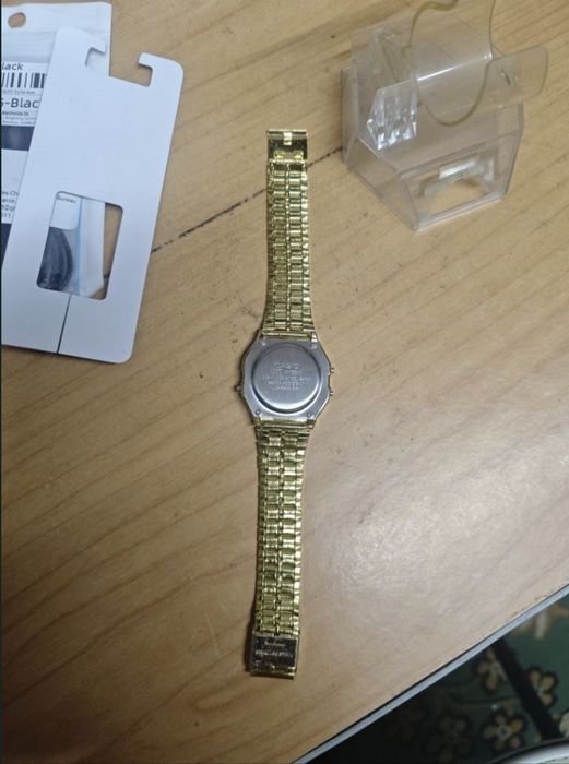 Relógio Casio Dourado A158W - Novo sem uso