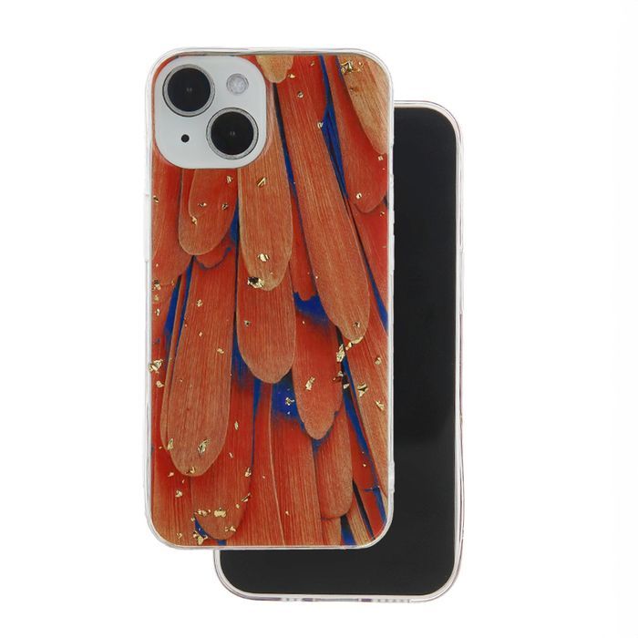 Nakładka Gold Glam do Samsung Galaxy A34 5G orange