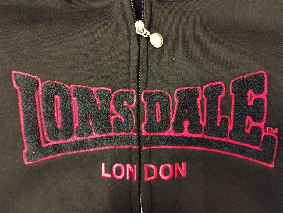 Bluza Lonsdale London z kapturem – oryginał z Wielkiej Brytanii