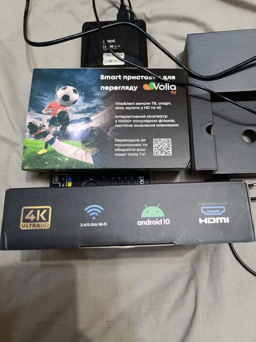Медиа приставка INEXT TV5 SMART приставка Воля ( 4К ULTRA HD ANDROID )