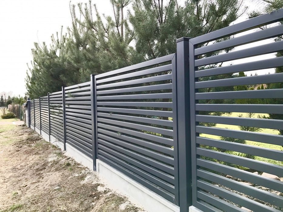 Ogrodzenia panelowe kompletne i palisada