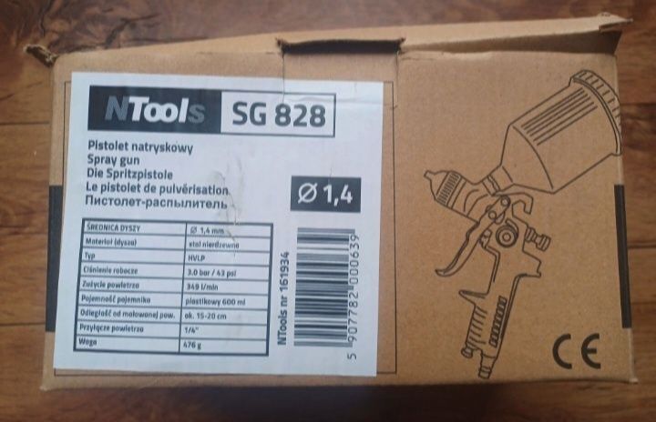 Nowy Pistolet lakierniczy NTools