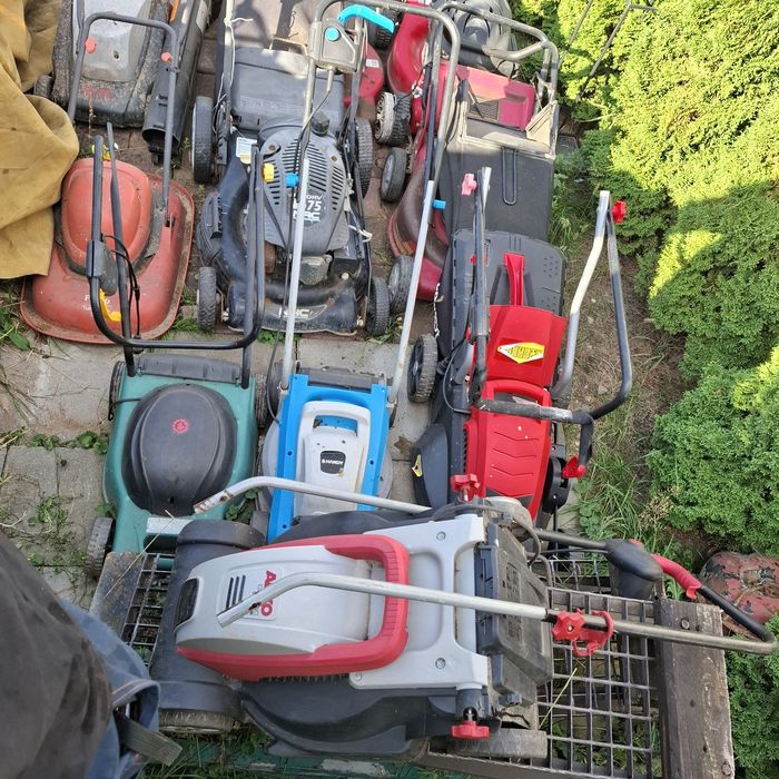 Kosiarka do trawy elektryczne  i spalinowa