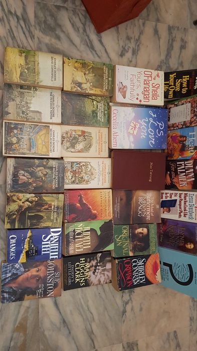 Livros, Charles Dickens entre outros