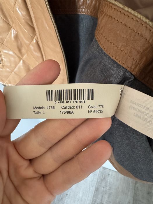 leather vest Massimo Dutti