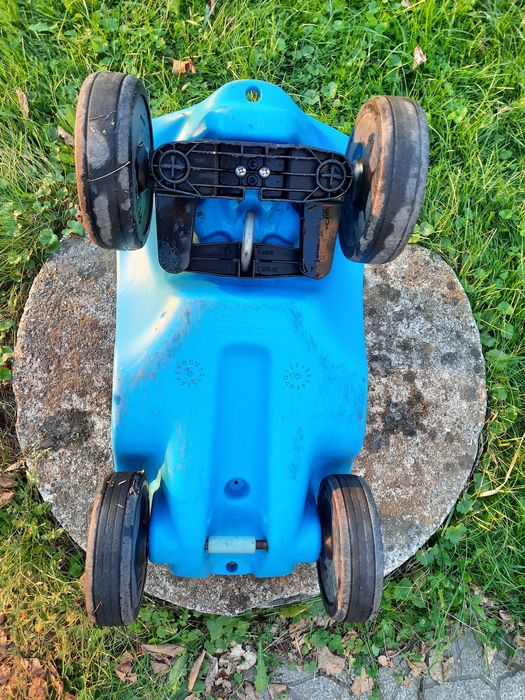 Jeździk samochodzik autko BIG Bobby Car niebieski