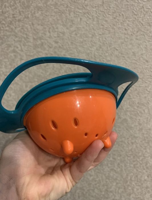 Тарелка детская перевёртыш, непроливайка