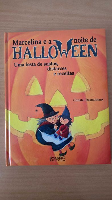 Livro infantojuvenil "Marcelina e a Noite de Halloween" de Christel Desmoinaux