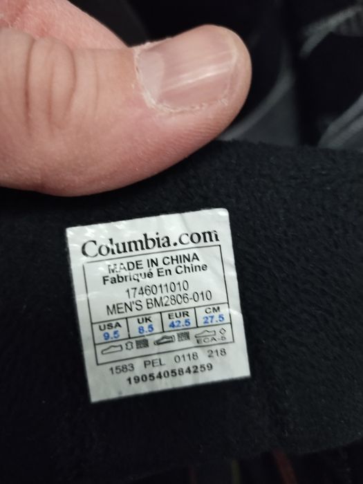 Columbia Fairbanks Omni heat 42.5