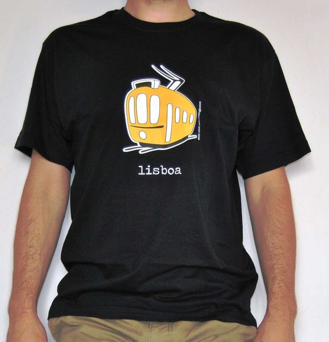 Produtos marca Yellow Tram - colecção Lisboa