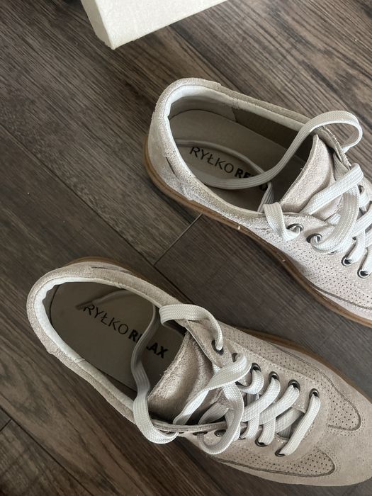 Nowe skórzane buty meskie 40