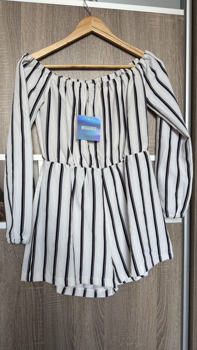 Комбінезон missguided у смужку із шортами плаття шорти H&M сукня