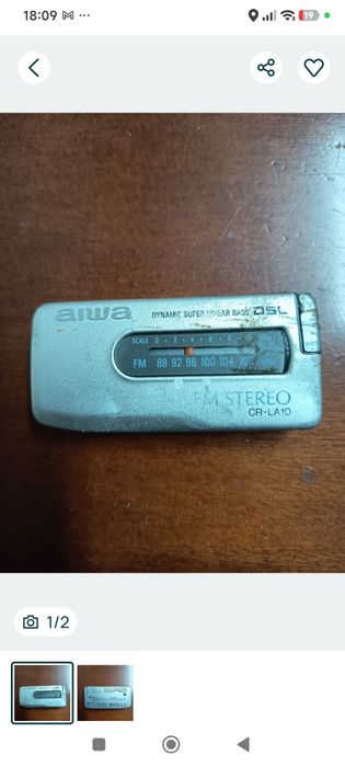 Radio FM AIWA -  mini de ED Phones