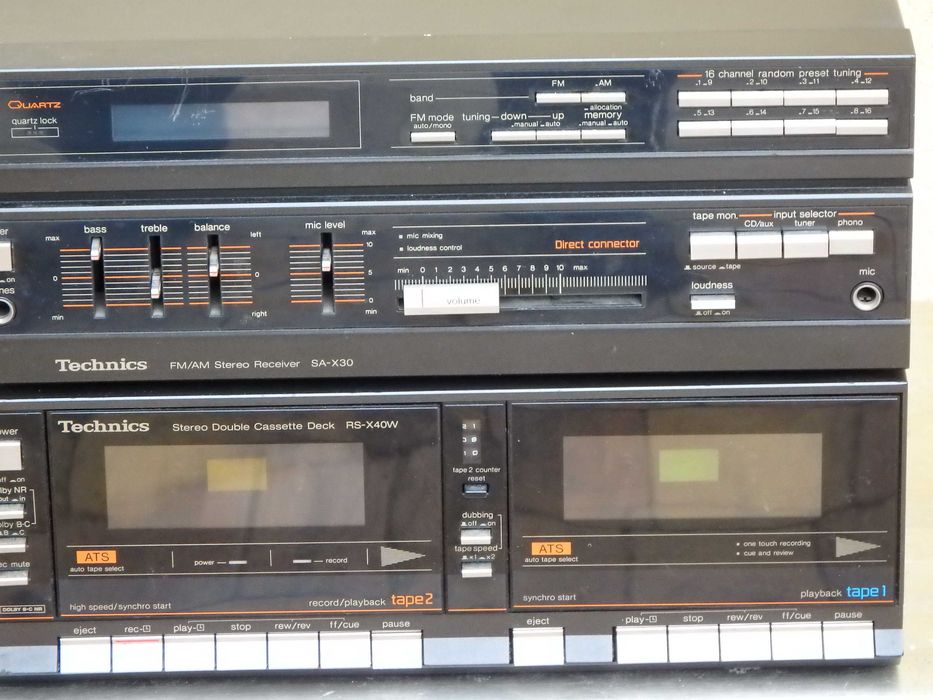 Wieza Technics SA-X30 , RS-X40W