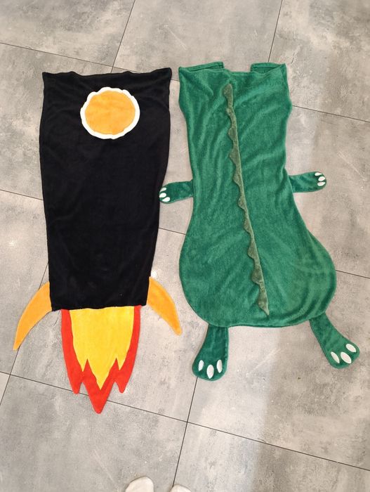 Śpiwor polarowy rakieta lub krododyl