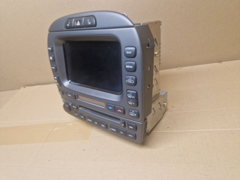 Fabryczne Radio dotykowe radioodtwarzacz stacja multimedialna Jaguar X-Type Europa 2006 r