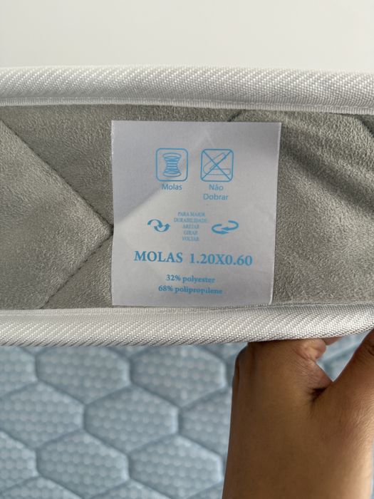 Cama de viagem happy bear+colchão